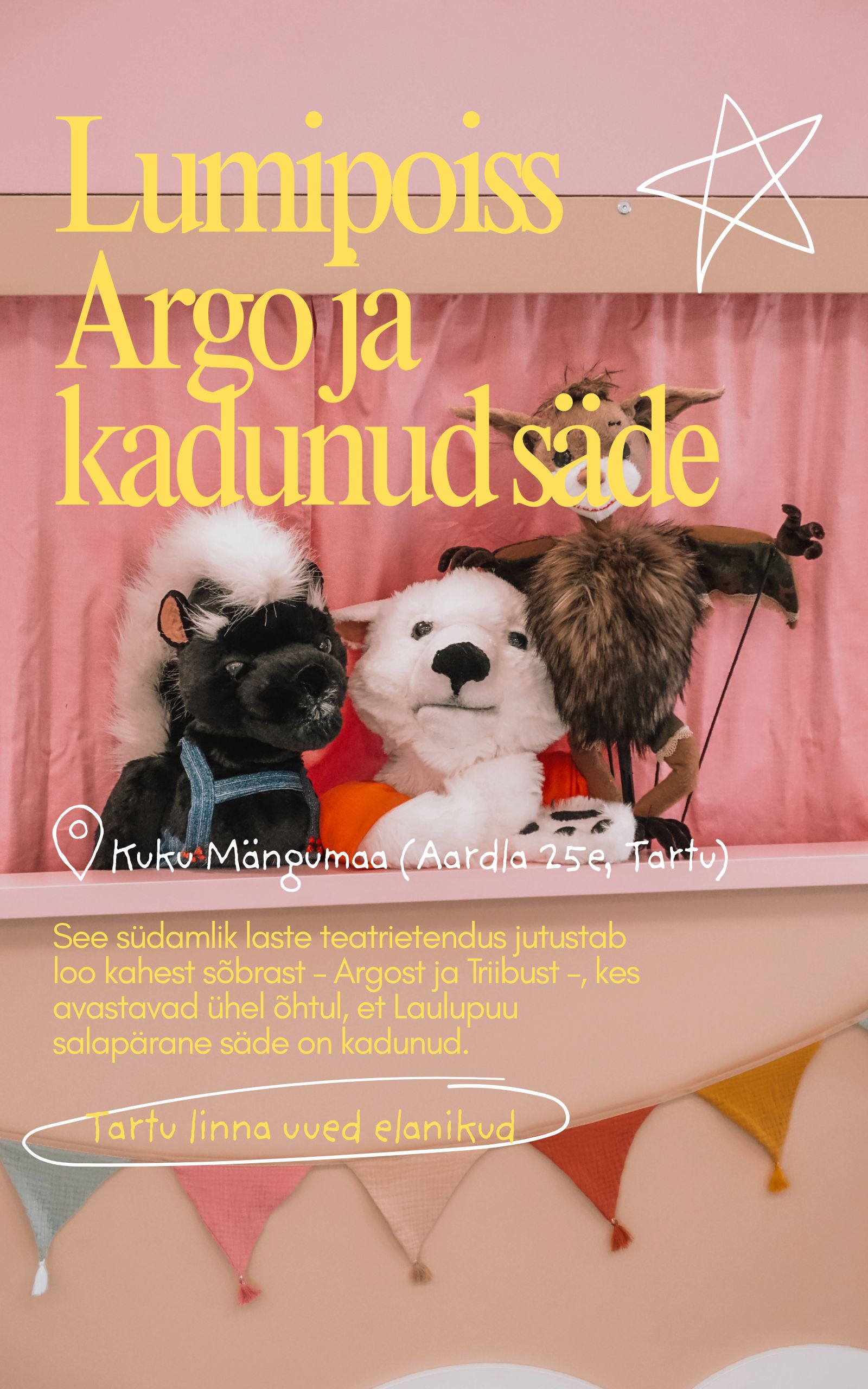 Nukuteater lastele Tartus